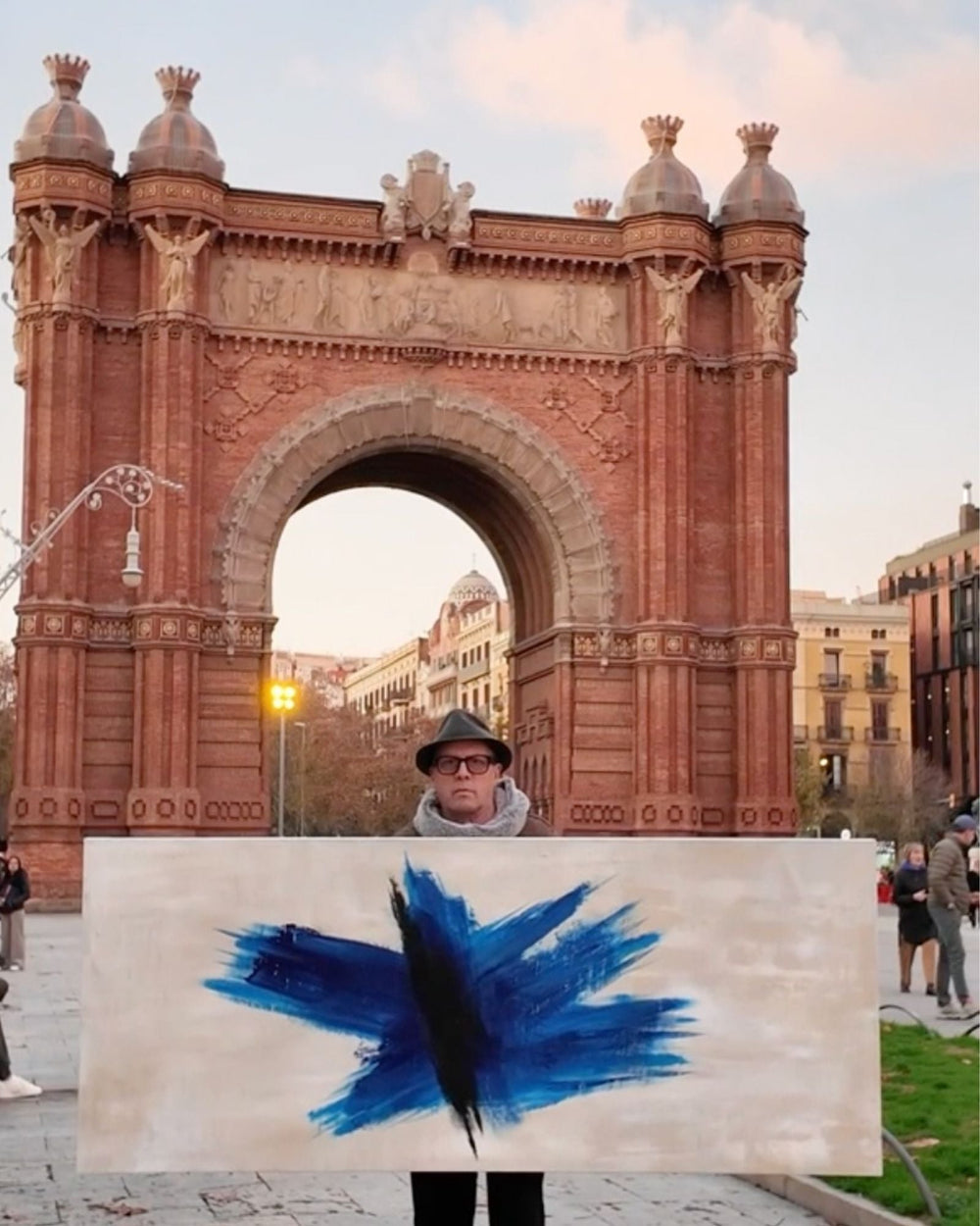 Cuadros Abstractos Gran Formato sobre Lino Belga | Marino Robles
