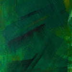 pintura abstracta azul-rojo 56x76 cm abstraction xxxii chromatic pulse Marino Robles DimlightArt Barcelona