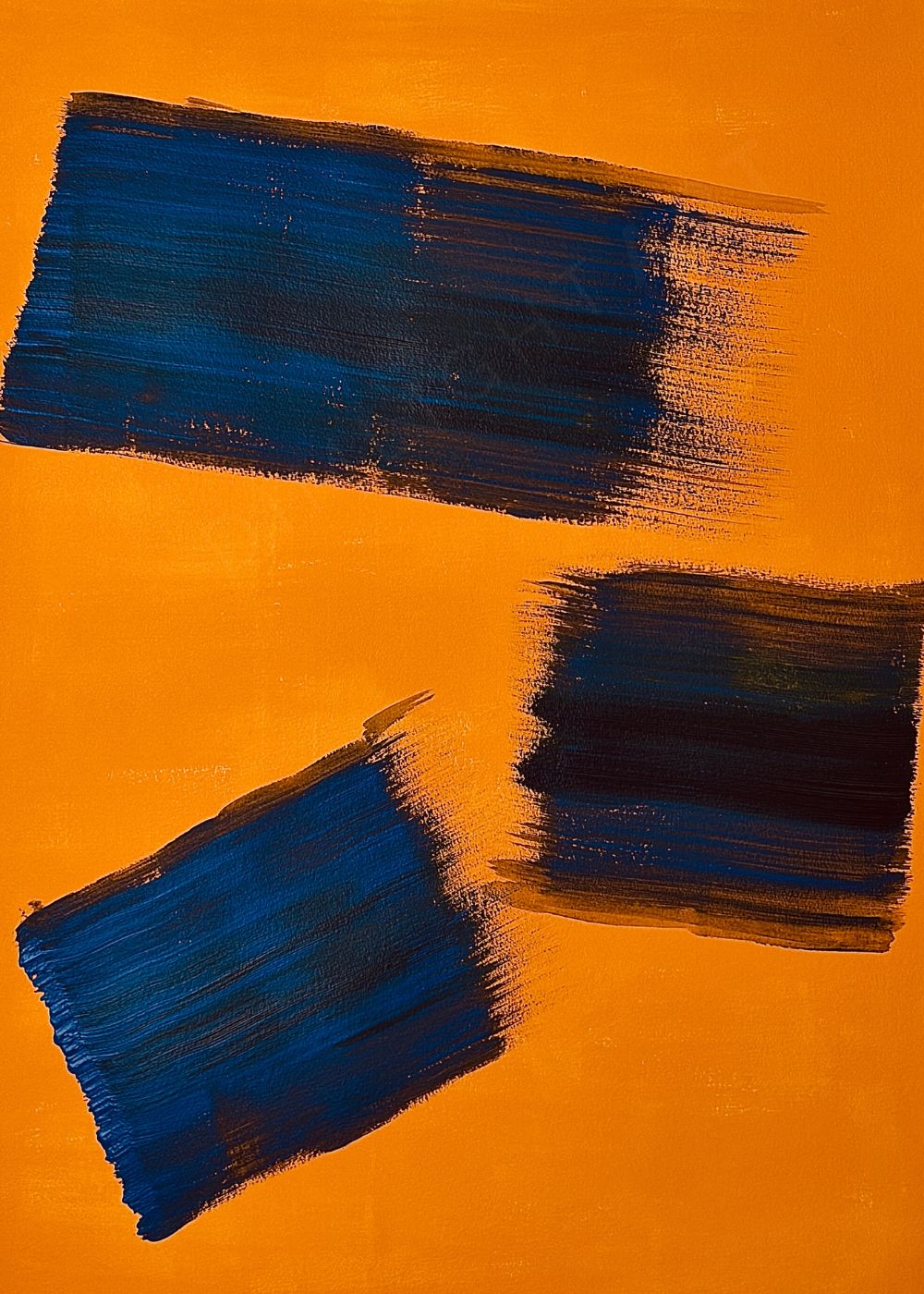 pintura abstracta verde-suave 56x76 cm abstraction xxxvi silent green Marino Robles DimlightArt Barcelona
