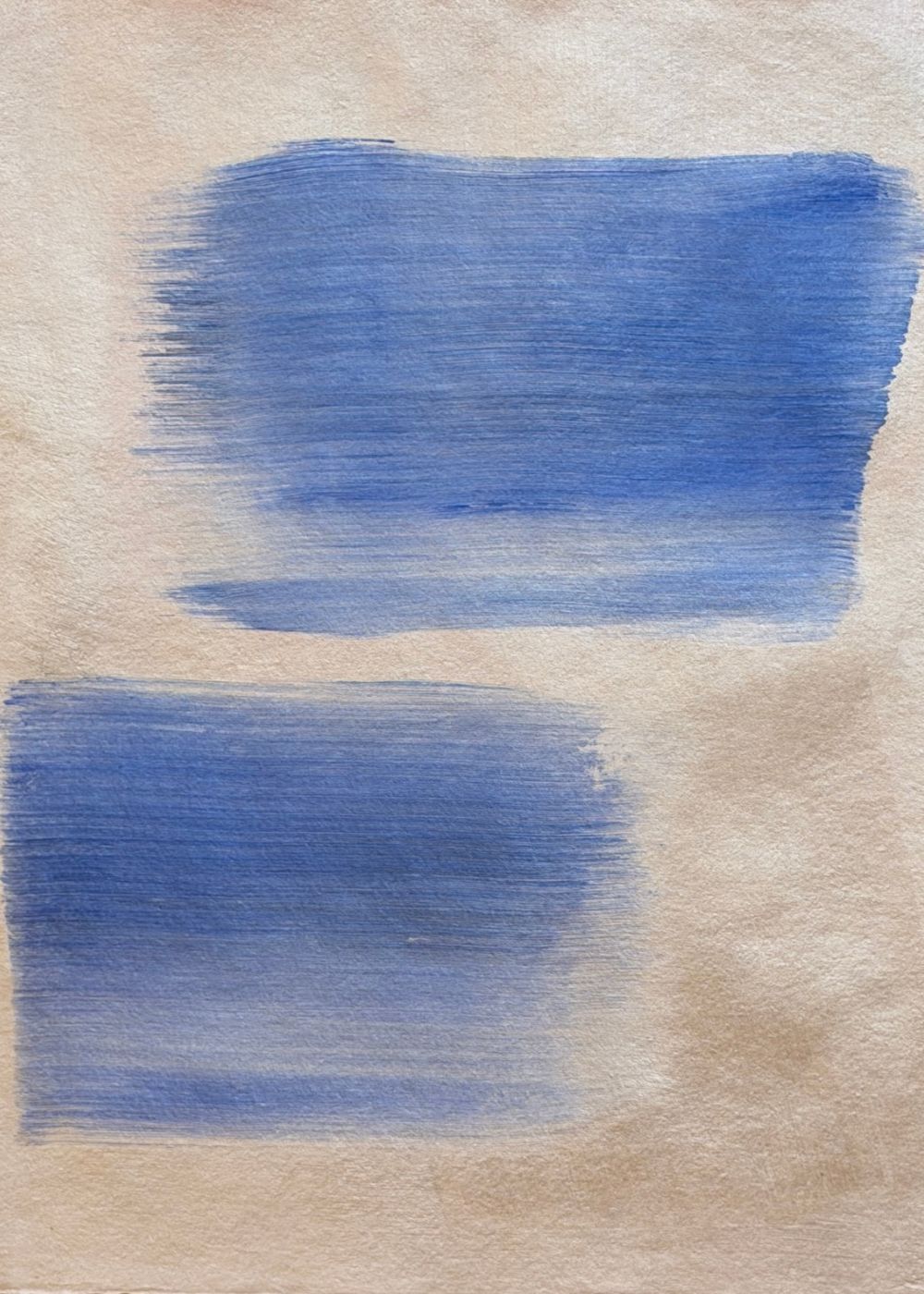 pintura abstracta azul-gris 40x50 cm capricci xix soft veil Marino Robles DimlightArt Barcelona