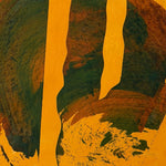 pintura abstracta ocre-negro 40x50 cm capricci xx earth mood Marino Robles DimlightArt Barcelona