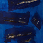 Tableau abstrait bleu – Blue Silence I | Abstraction XXXI