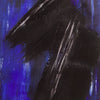 Tableau abstrait bleu foncé – Caprice de minuit | Capricci XIV