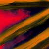 Tableau abstrait orange et noir – Amber Caprice | Capricci XIII