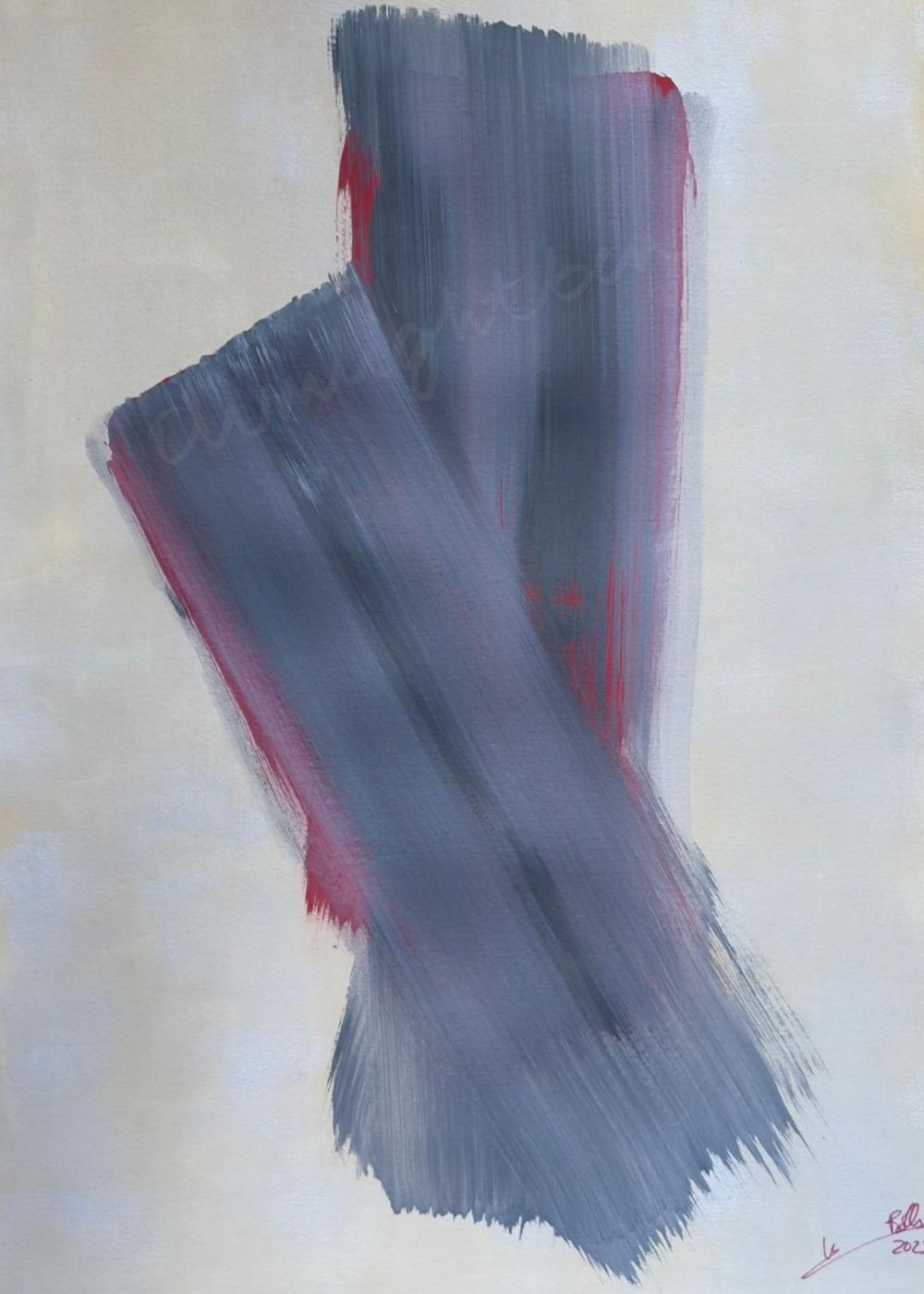Cuadro abstracto tonos neutros – Soft Transition | Abstraction XXIX