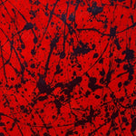 Tableau abstrait rouge et noir – Caprice Rouge | Capricci XVI