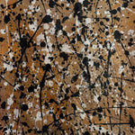 Cuadro abstracto tierra y negro – Earth Whim | Capricci XXII