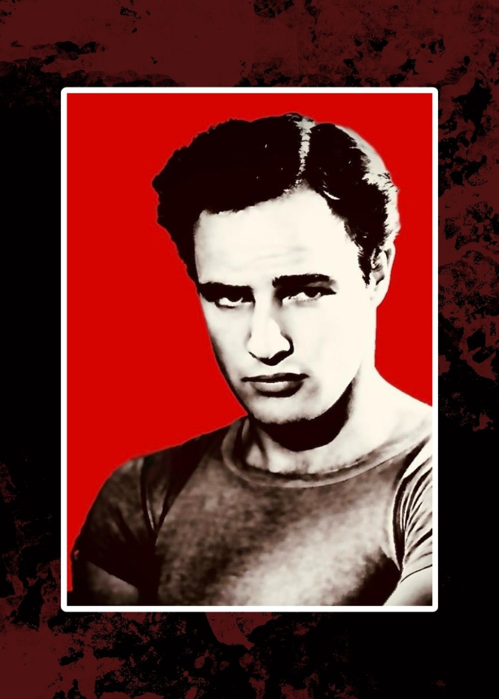fotografia-artistica-retrato-red-rebel-edition-xiii-marino-robles-blanco-negro-fondo-rojo