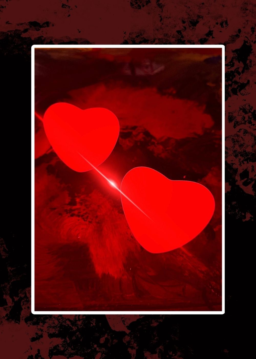 fotografia-artistica-abstracta-two-hearts-edition-xvi-marino-robles-corazones-rojo-luminoso