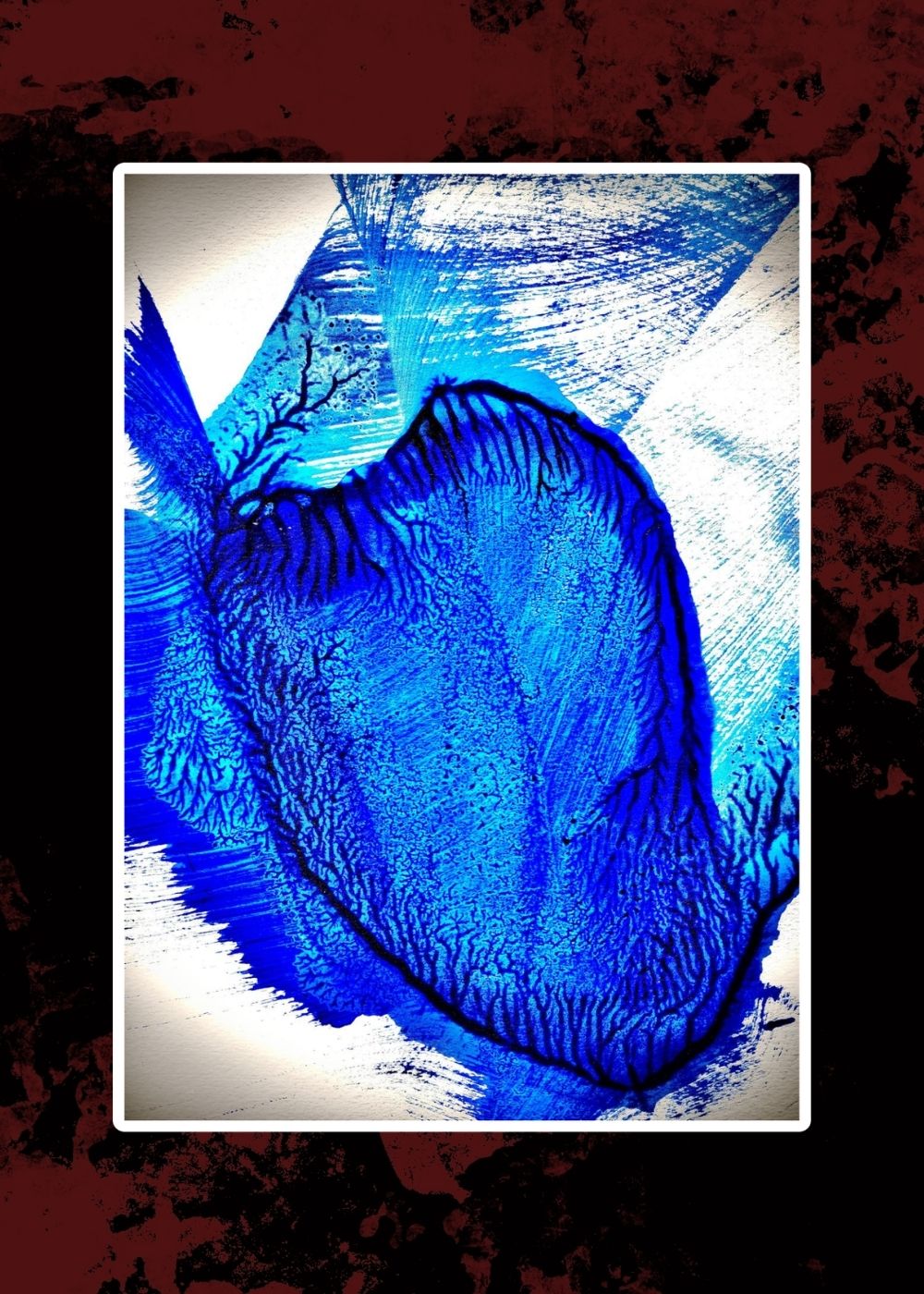fotografia-artistica-abstracta-blue-roots-edition-xx-marino-robles-azul-electrico-raices-negro